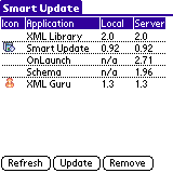 SmartUpdate for PalmOS 0.95